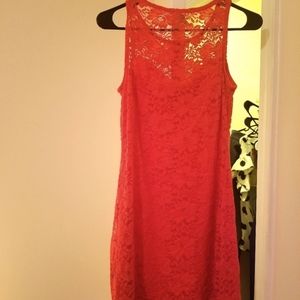 Women's dress, size 4, orange